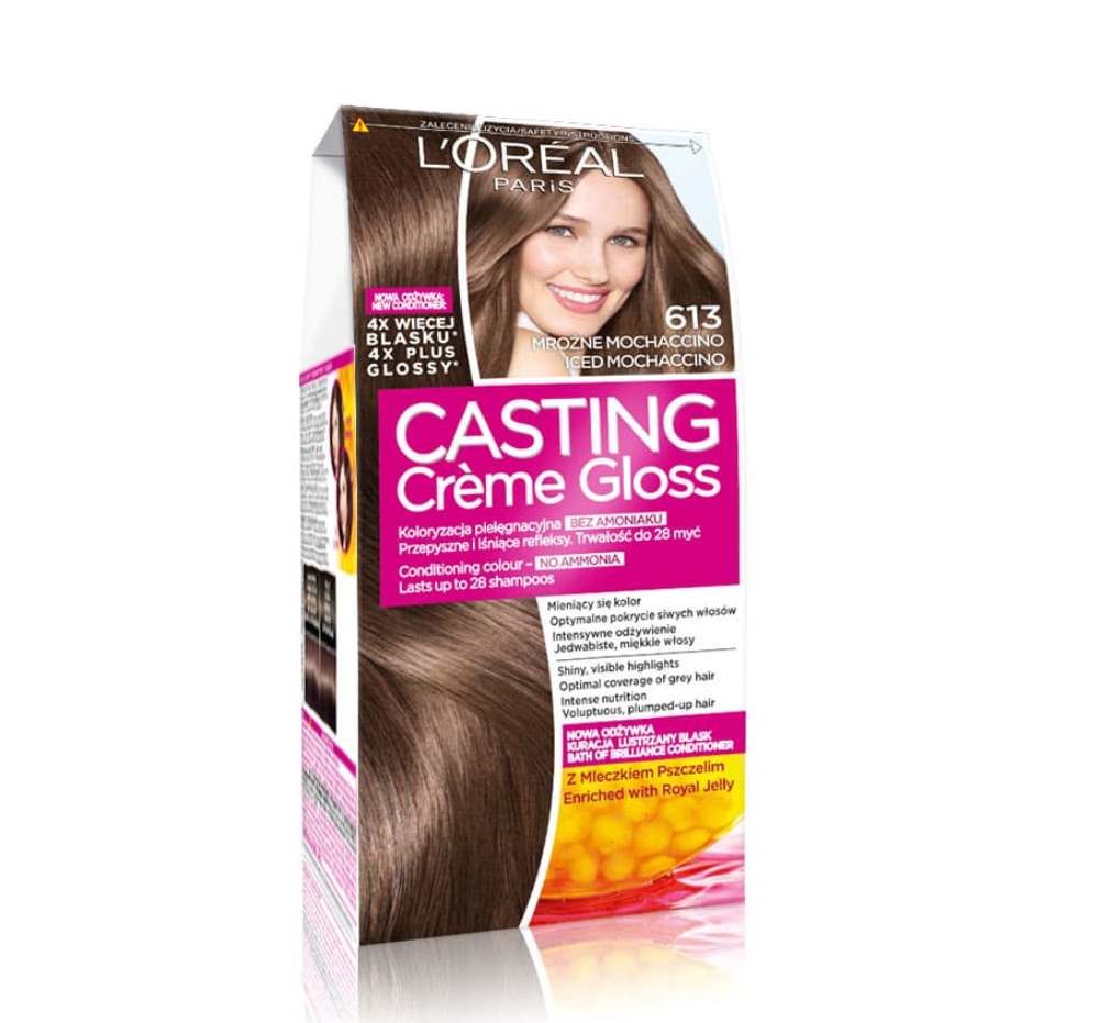 Casting Creme Gloss farba do włosów 613 Mroźne Mochaccino