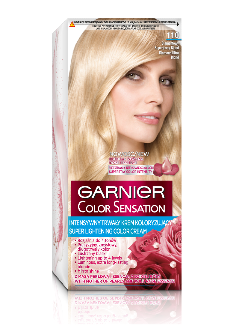 Garnier Color Sensation farba do włosów odcień S10 Srebrzysty Blond 1 szt.