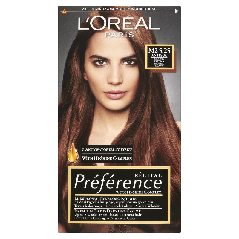 L’Oréal Paris Préférence Cool Blondes farba do włosów odcień 5.25 Icy Brown 1 szt.
