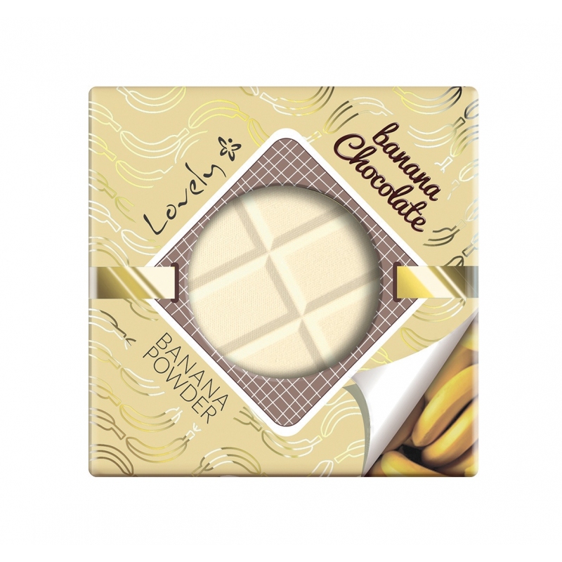 Lovely Banana Chocolate puder w kompakcie do ujednolicenia kolorytu skóry 9 g