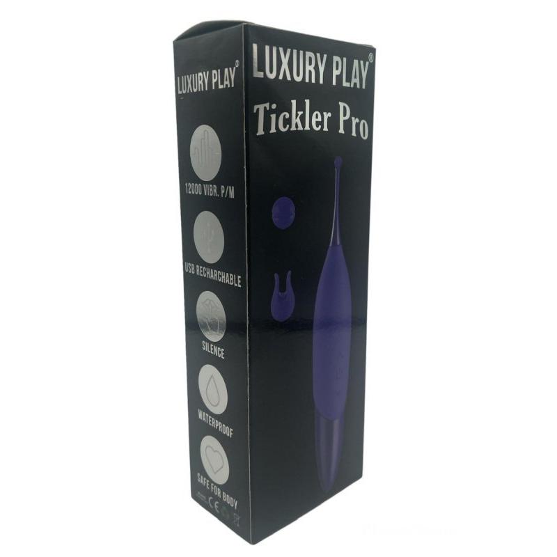 Luxury Play High Frequency Tickler Clitoris and G Spot Vibrator – Rechargeable