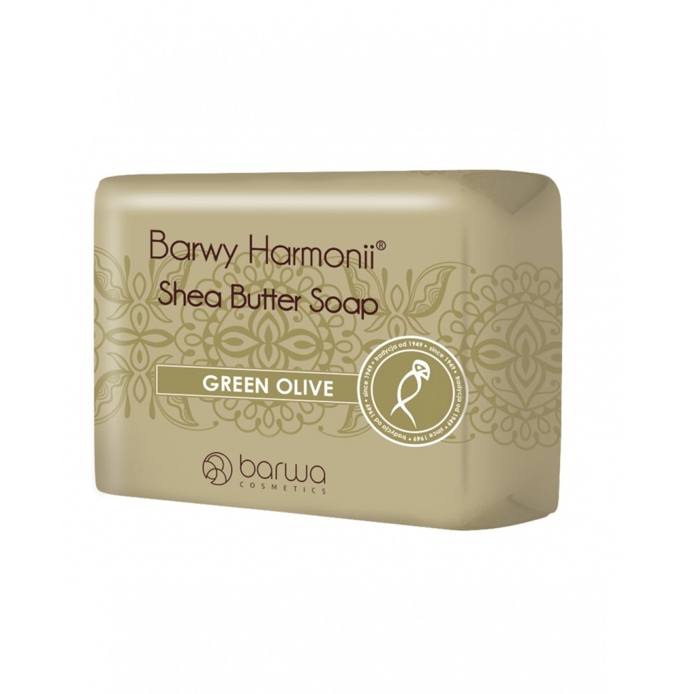 Barwy Harmonii Shea Butter Soap mydło w kostce Green Olive 190g