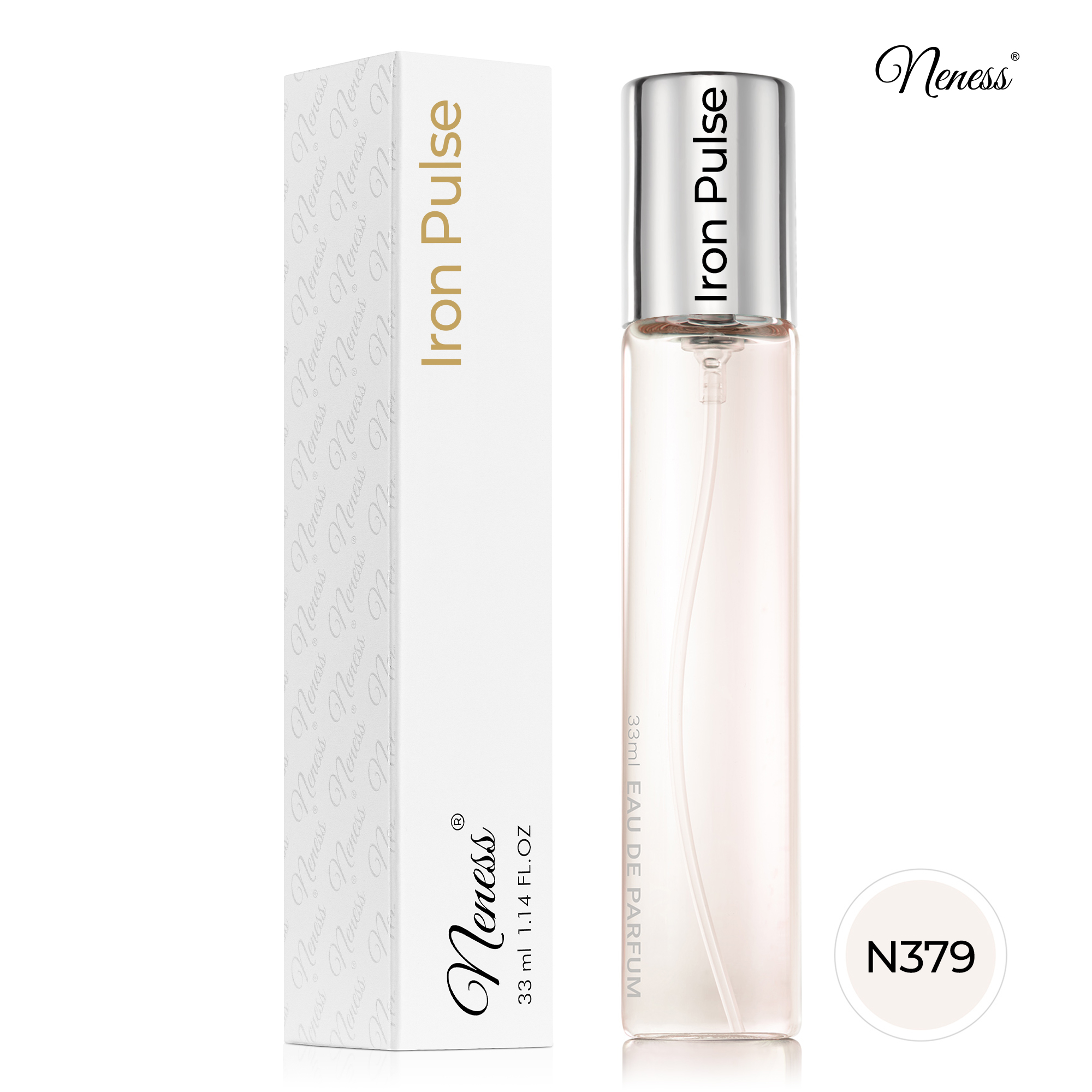 N379. Neness Iron Pulse - 33 ml - Perfumy męskie