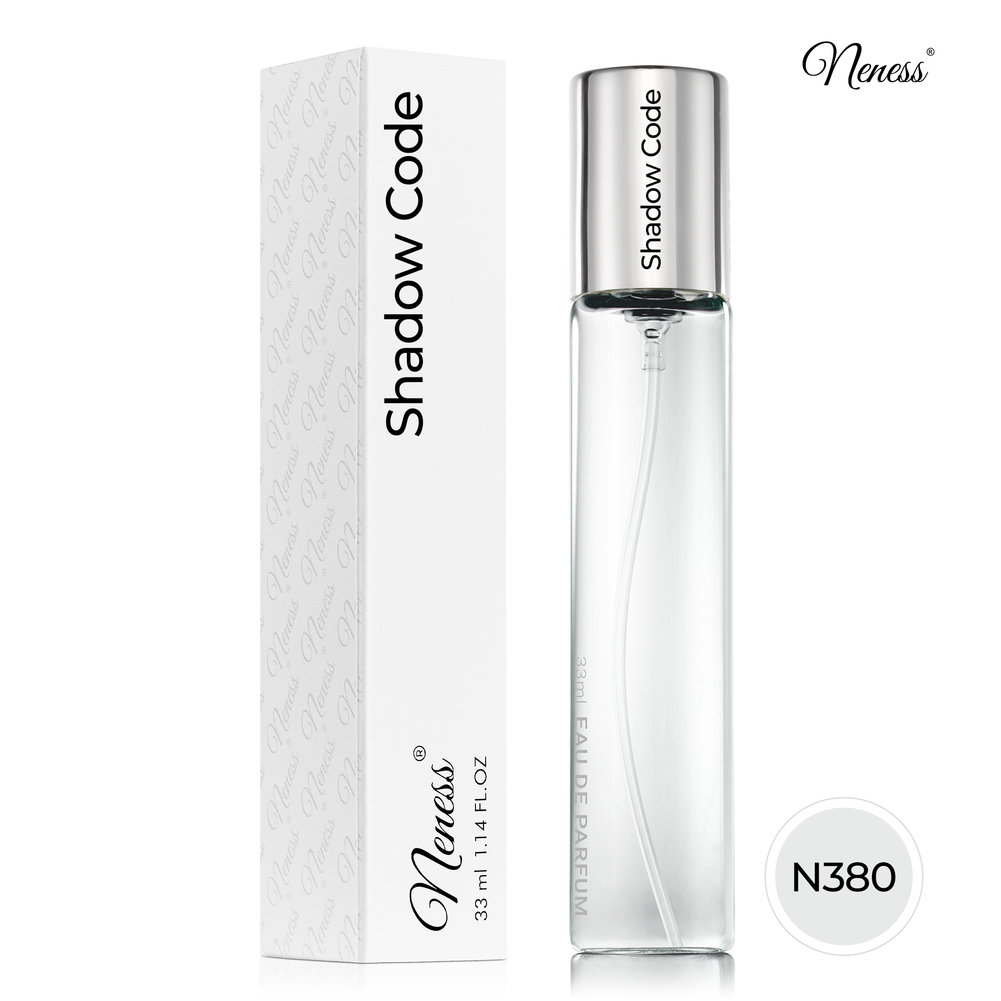 N380. Neness Shadow Code - 33 ml - Perfumy męskie