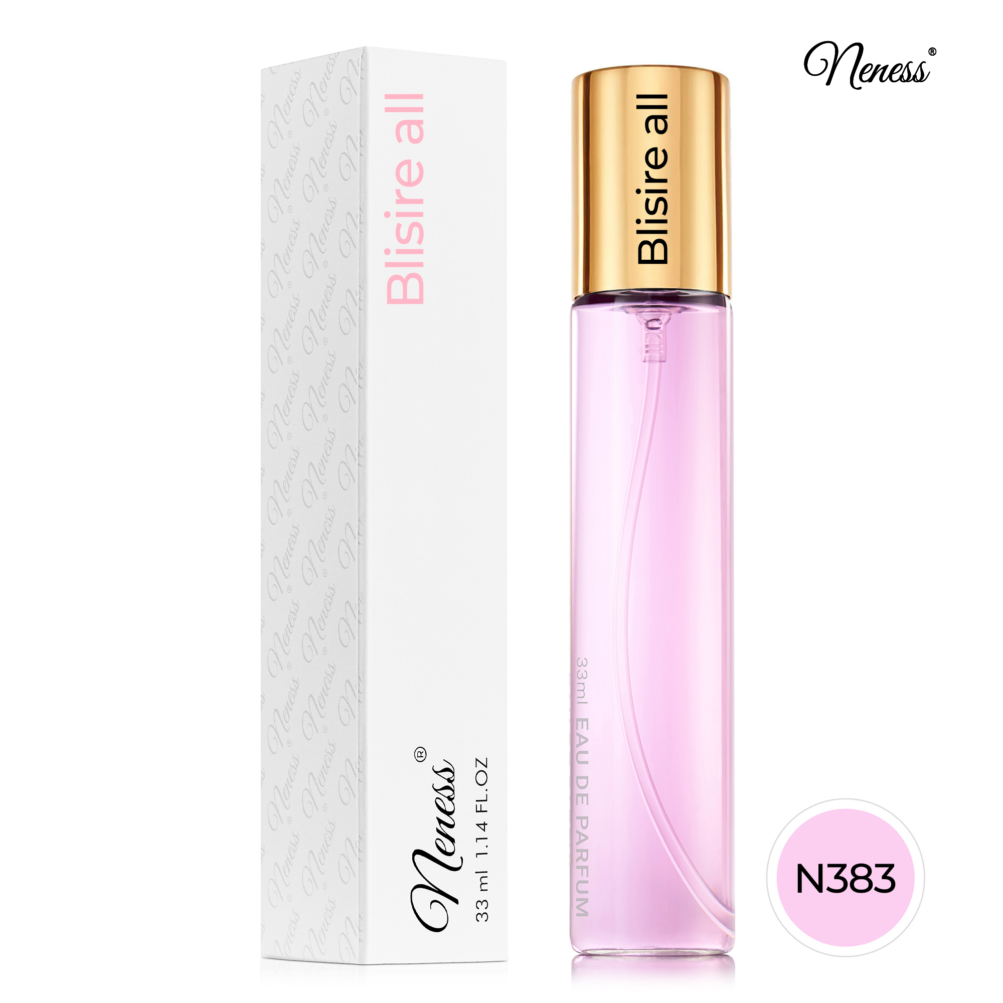 N383. Neness Blisire All - 33 ml - Perfumy damskie