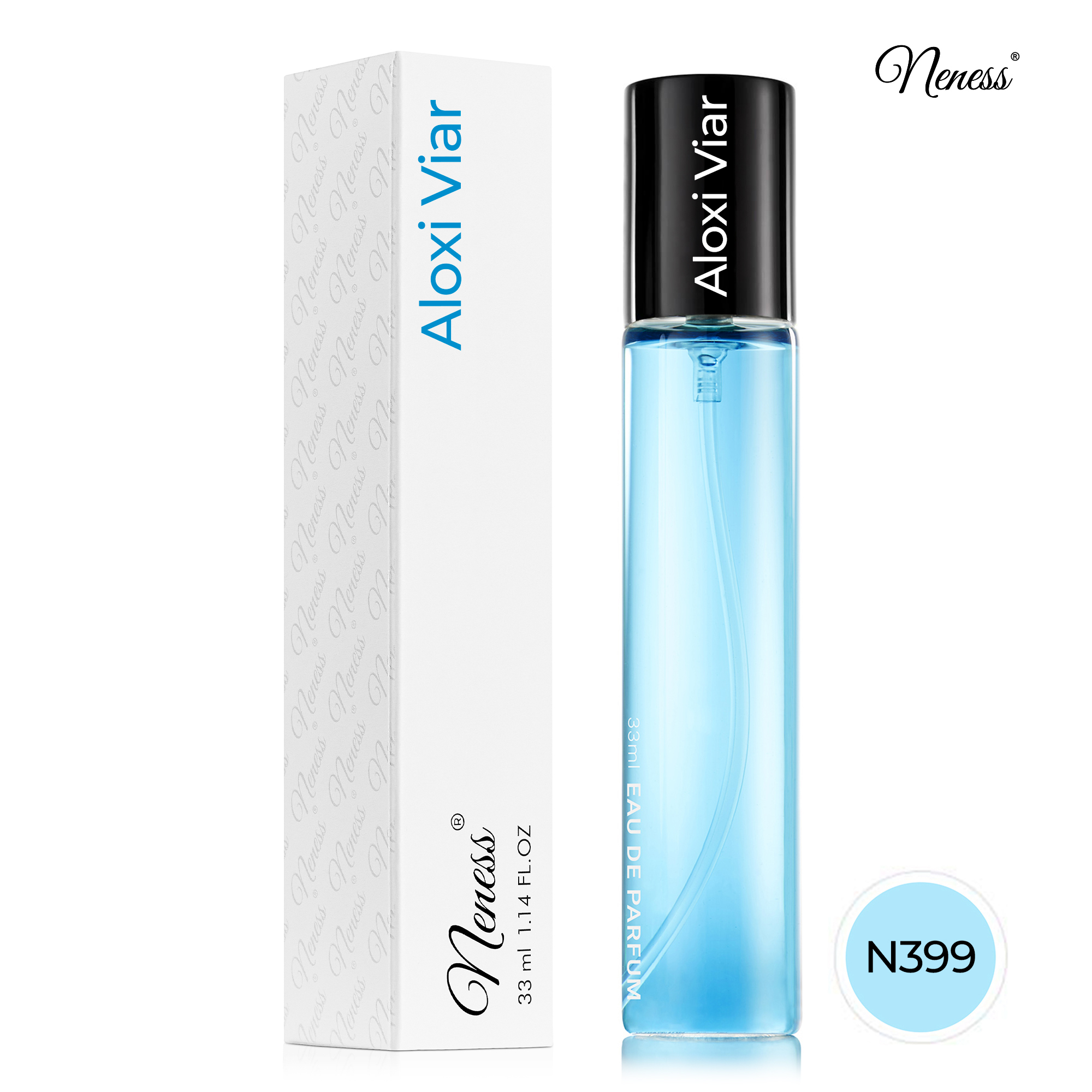 N399. Neness Aloxi Viar - 33 ml - Perfumy męskie