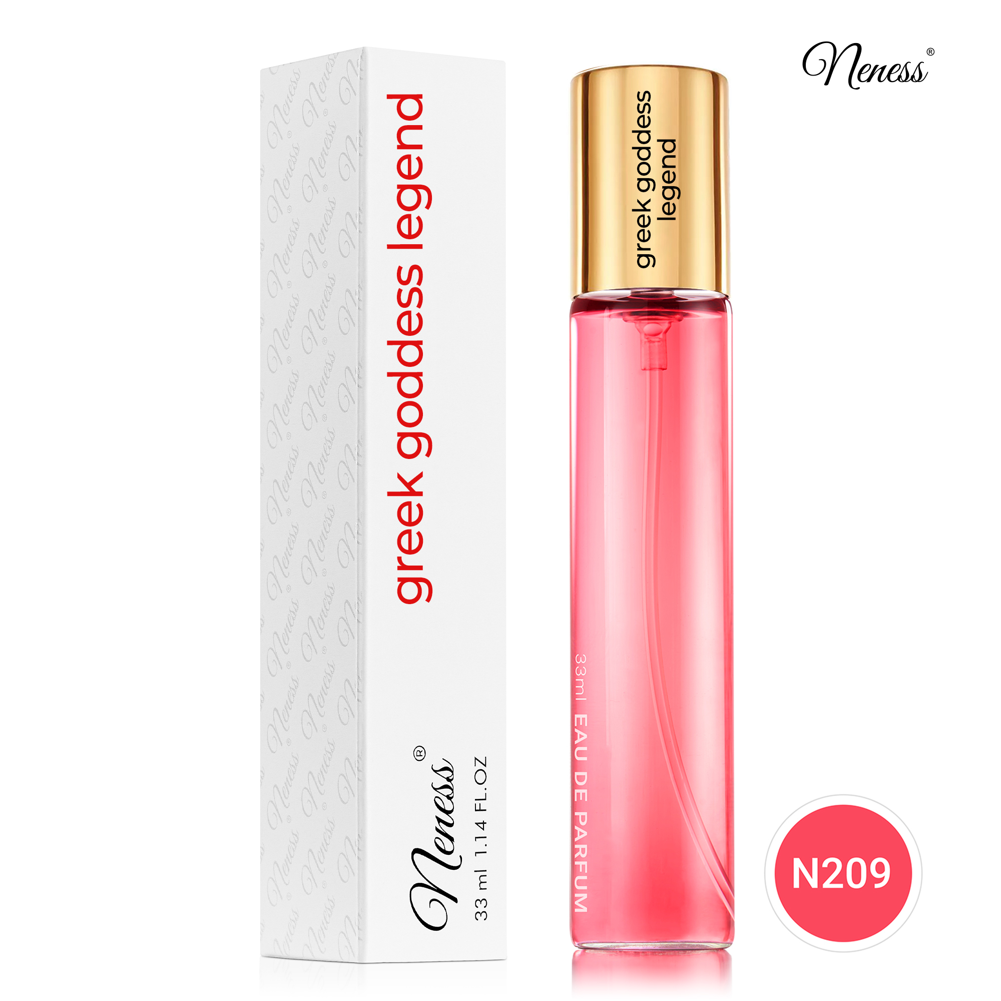 N209. Neness Greek Goddess Legend - 33 ml - zapach damski