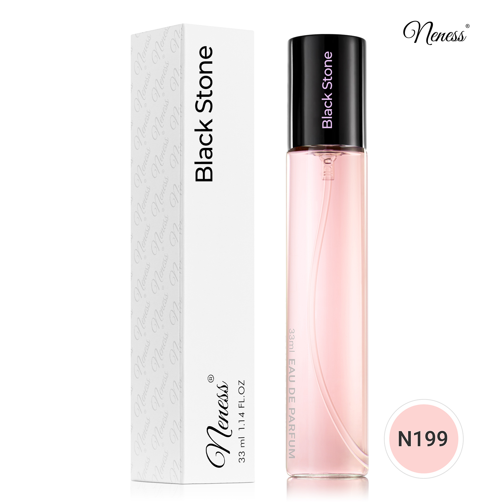 N199. Neness Black Stone - 33 ml - zapach damski