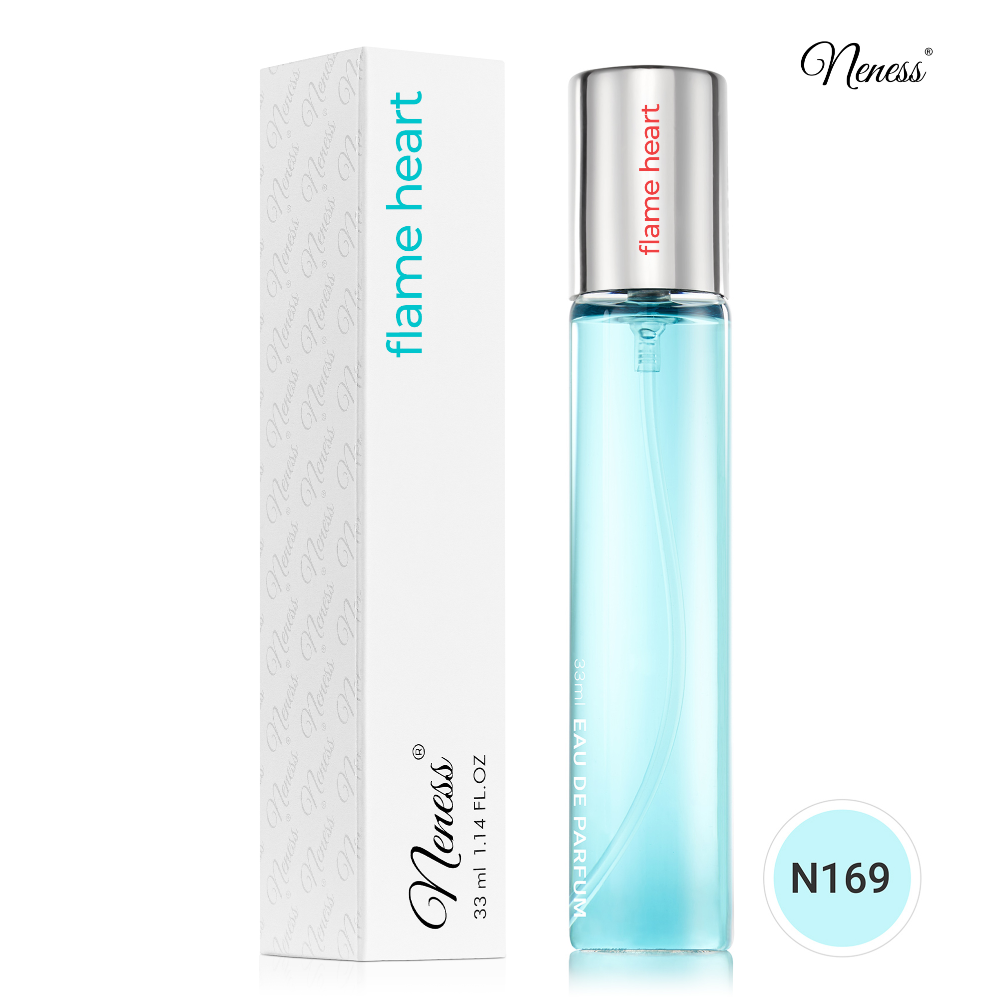 N169. Neness Flame Heart - 33 ml - zapach damski
