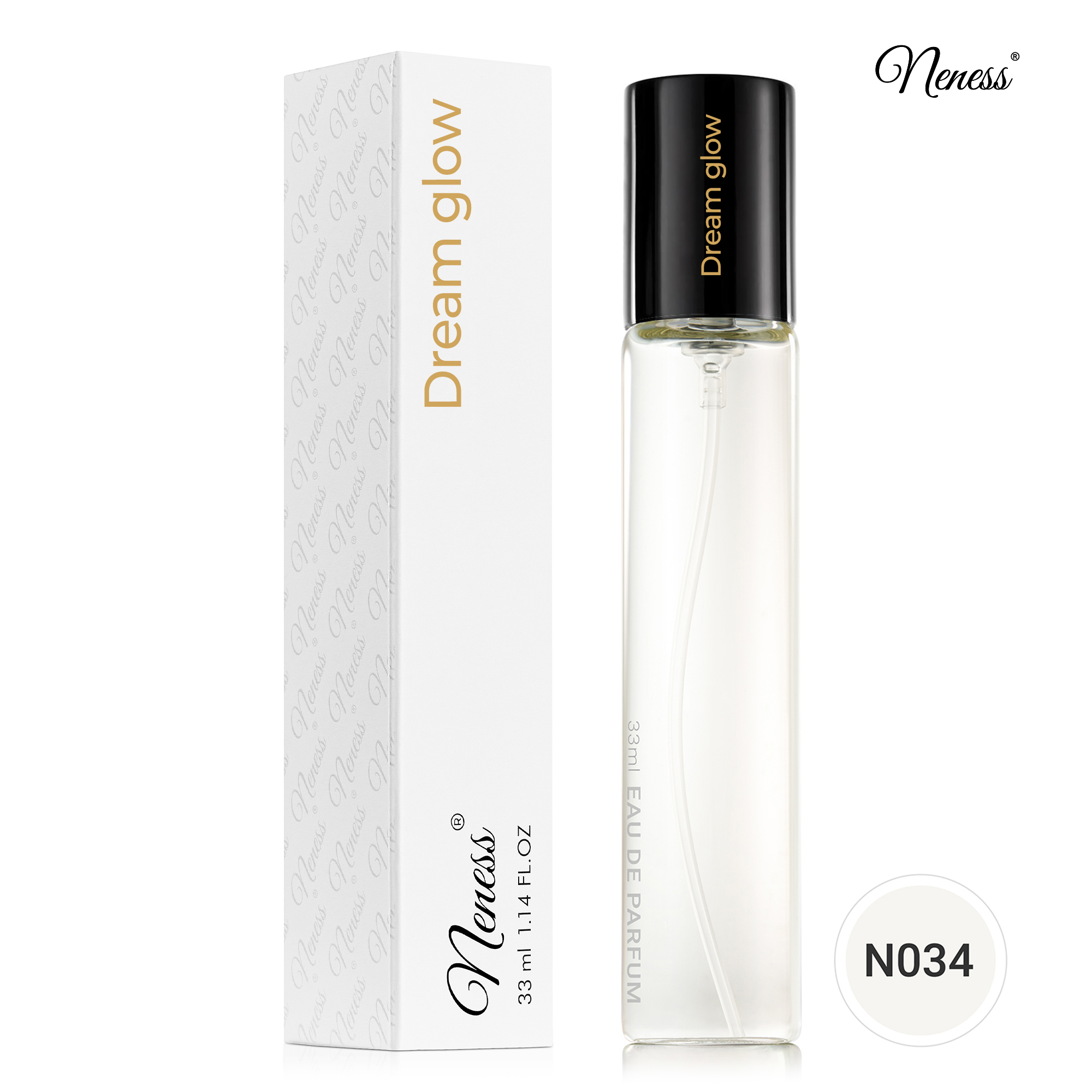 N034. Neness Dream Glow - 33 ml - zapach damski