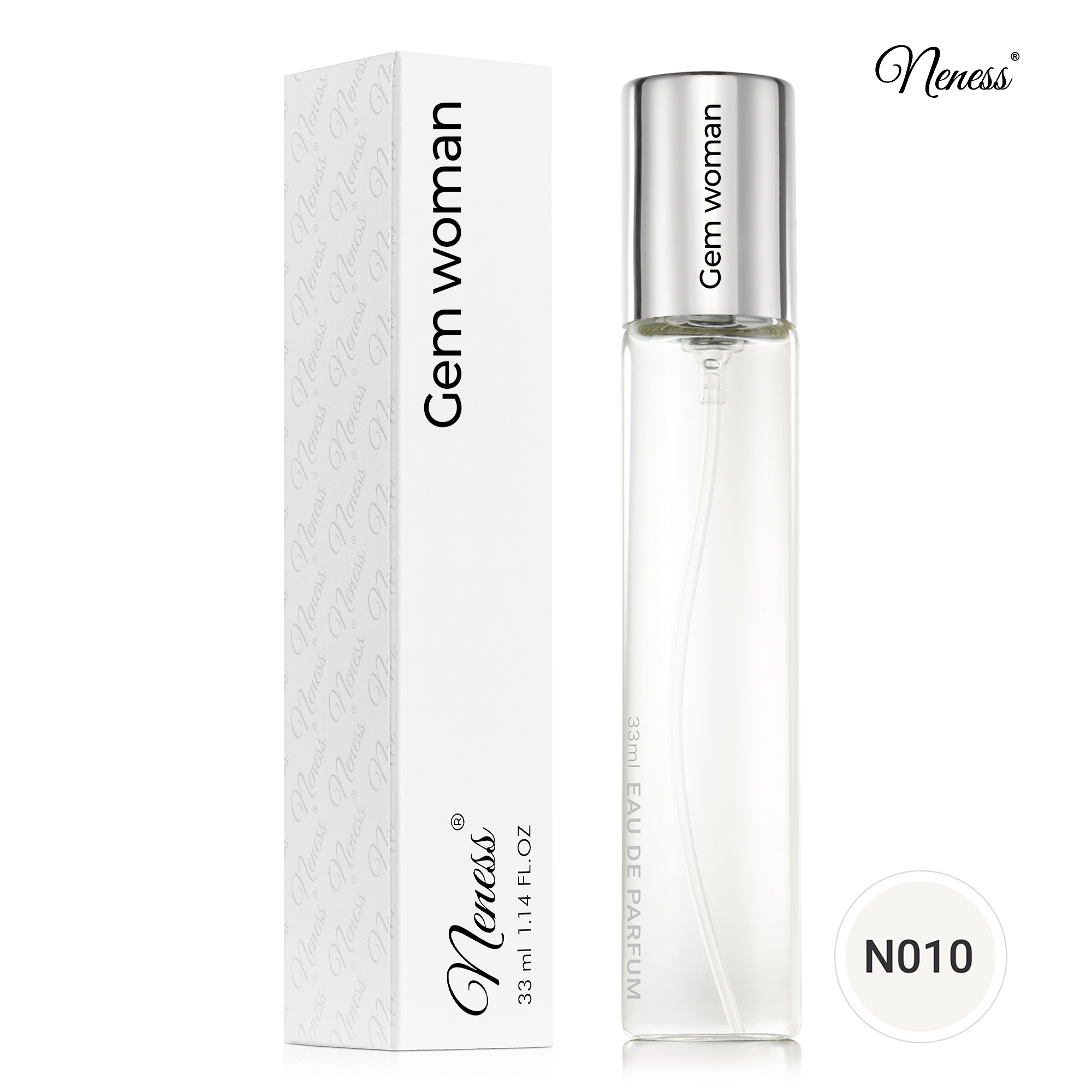 N010. Neness Gem Woman - 33 ml - zapach damski
