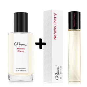 N244. Neness Cherry - Zestaw 1+1: 50 ml + 33 ml - unisex
