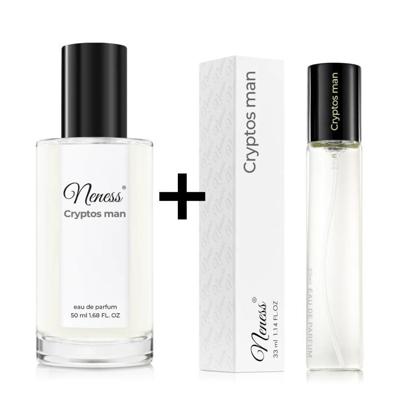 N007. Neness Cryptos Man - Zestaw 1+1: 50 ml + 33 ml - męski