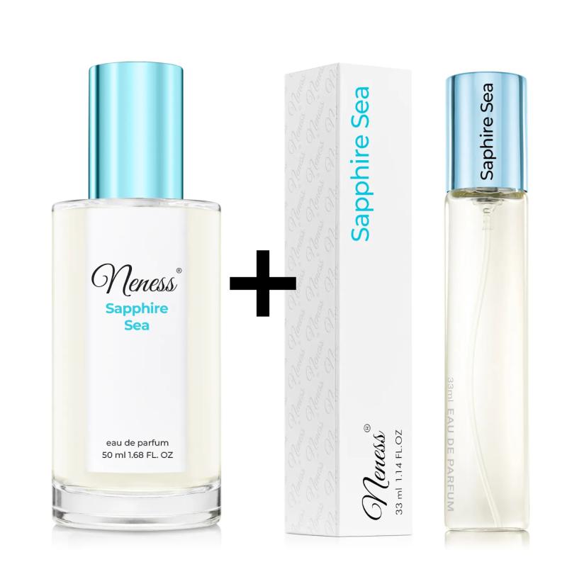 N092. Neness Sapphire Sea - Zestaw 1+1: 50 ml + 33 ml - damski