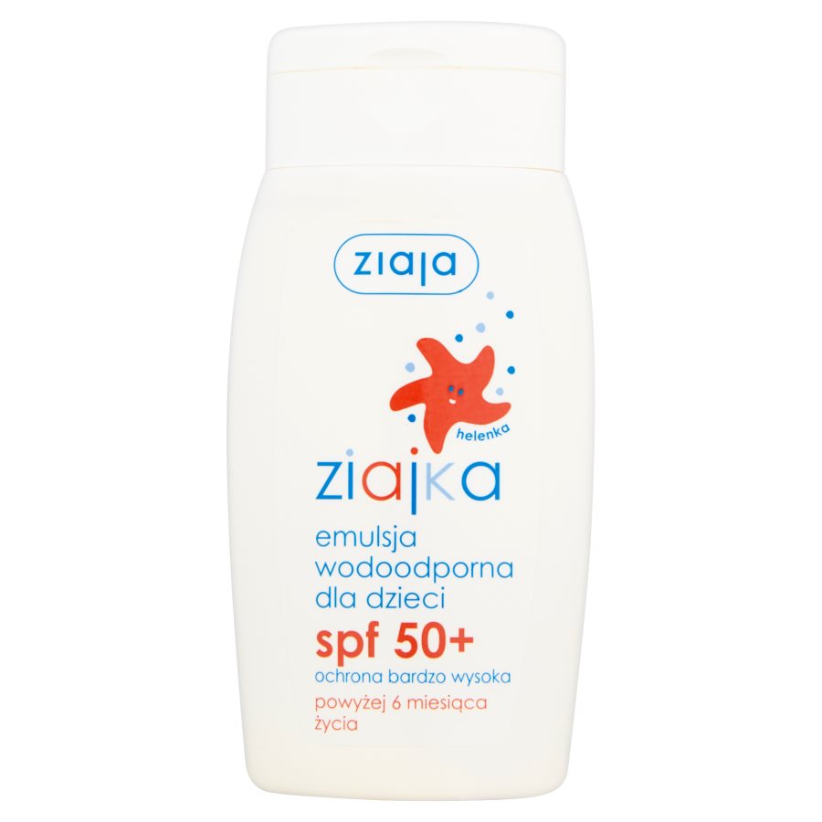 Ziajka emulsja wodoodporna dla dzieci SPF50+ 125ml