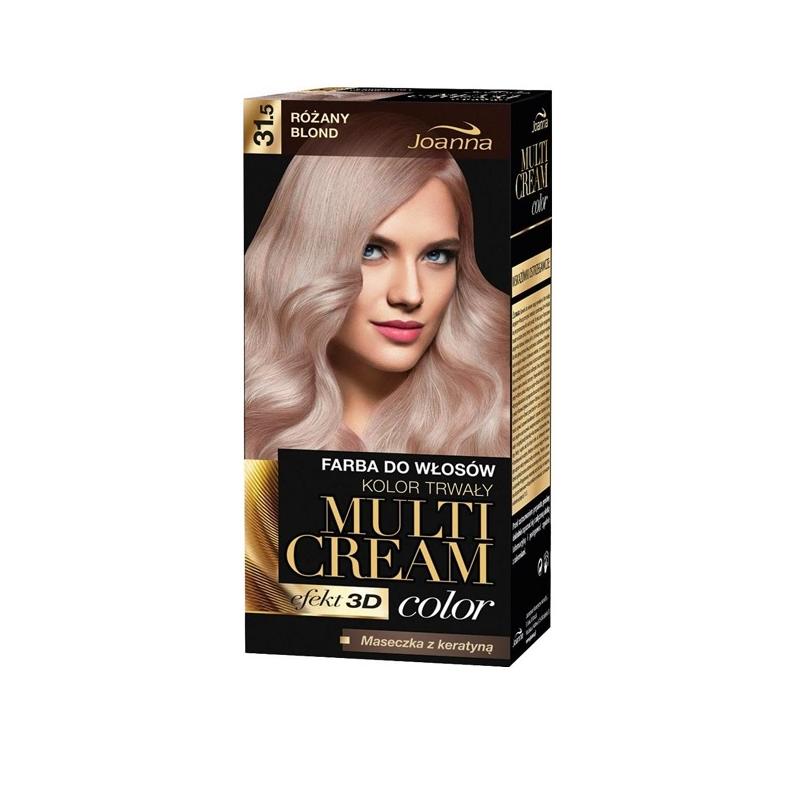 Multi Cream Color farba do włosów 31.5 Różany Blond