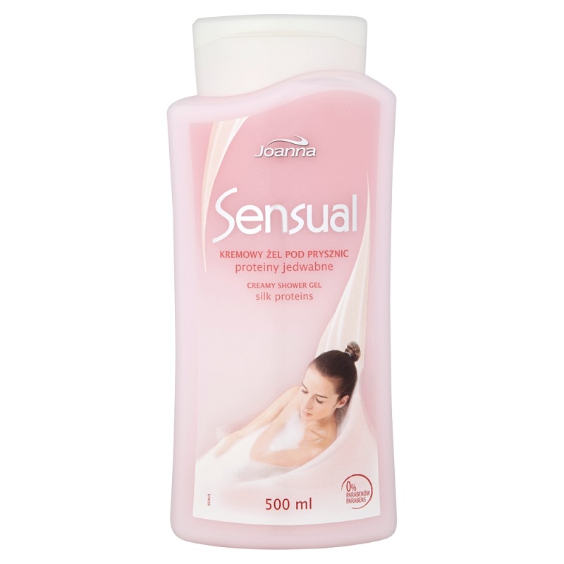 Sensual kremowy żel pod prysznic Proteiny Jedwabne 500ml