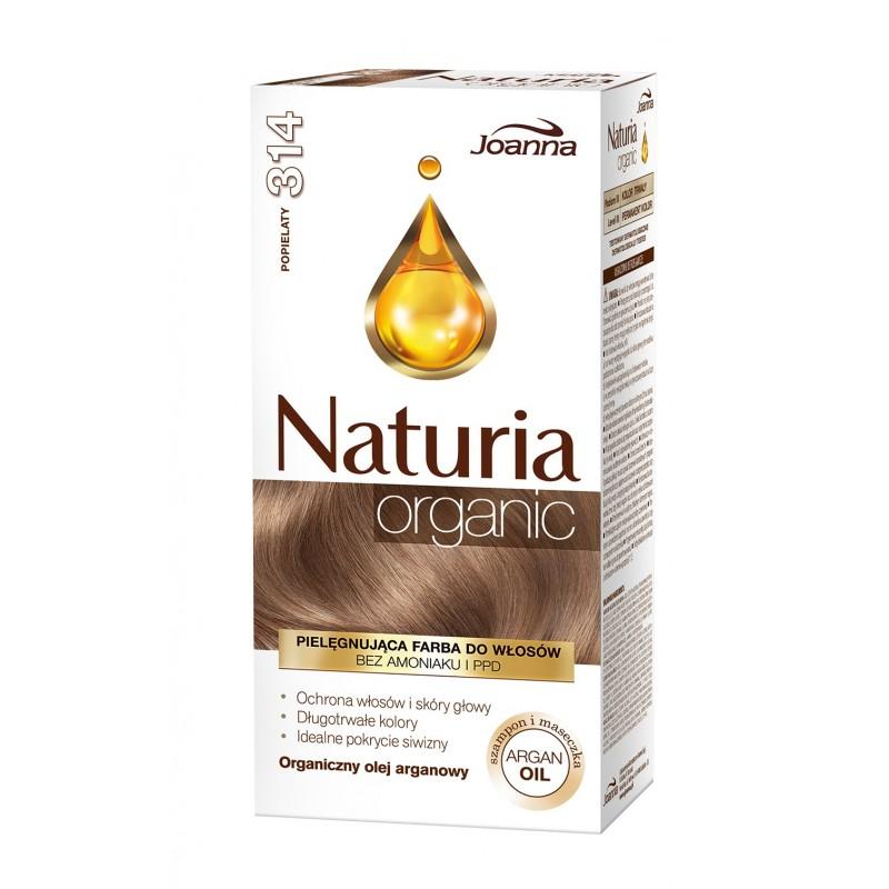 Naturia Organic pielęgnująca farba do włosów bez amoniaku i PPD 314 Popielaty Naturia Organic pielęgnująca farba do włosów bez amoniaku i PPD 314 Popielaty