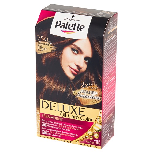Schwarzkopf Palette Deluxe trwała farba do włosów odcień 3-65 750 Chocolate Brown 1 szt.