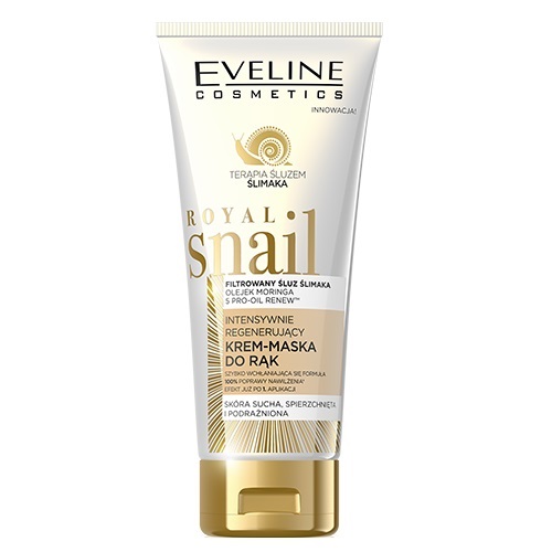 Eveline Royal Snail maseczka do rąk Hand Cream-Mask 100 ml można nabyć na stronie Neness.pl