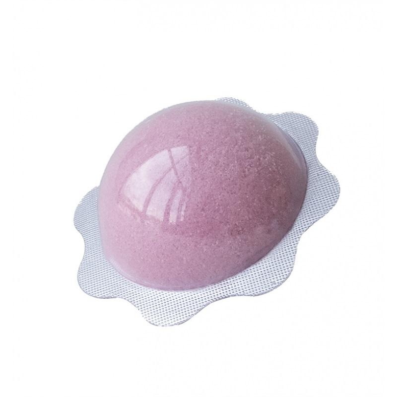Fizzing Bath Bomb półkula do kąpieli Sweet Raspberry Cupcake 51g Fizzing Bath Bomb półkula do kąpieli Sweet Raspberry Cupcake 51g