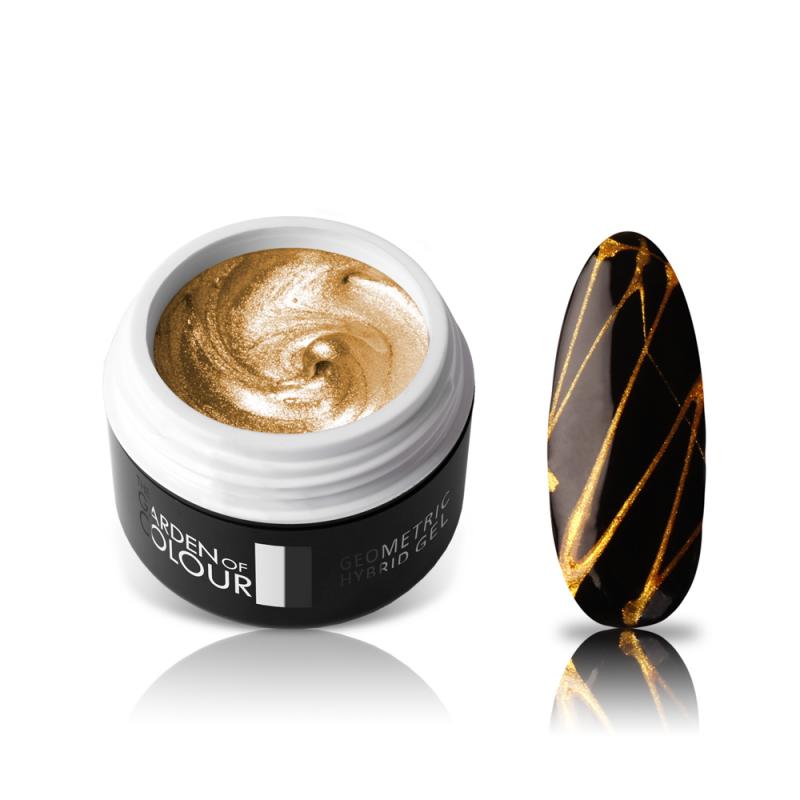 The Garden of Colour Geometric Hybrid Gel żel hybrydowy do zdobień Gold 5g The Garden of Colour Geometric Hybrid Gel żel hybrydowy do zdobień Gold 5g