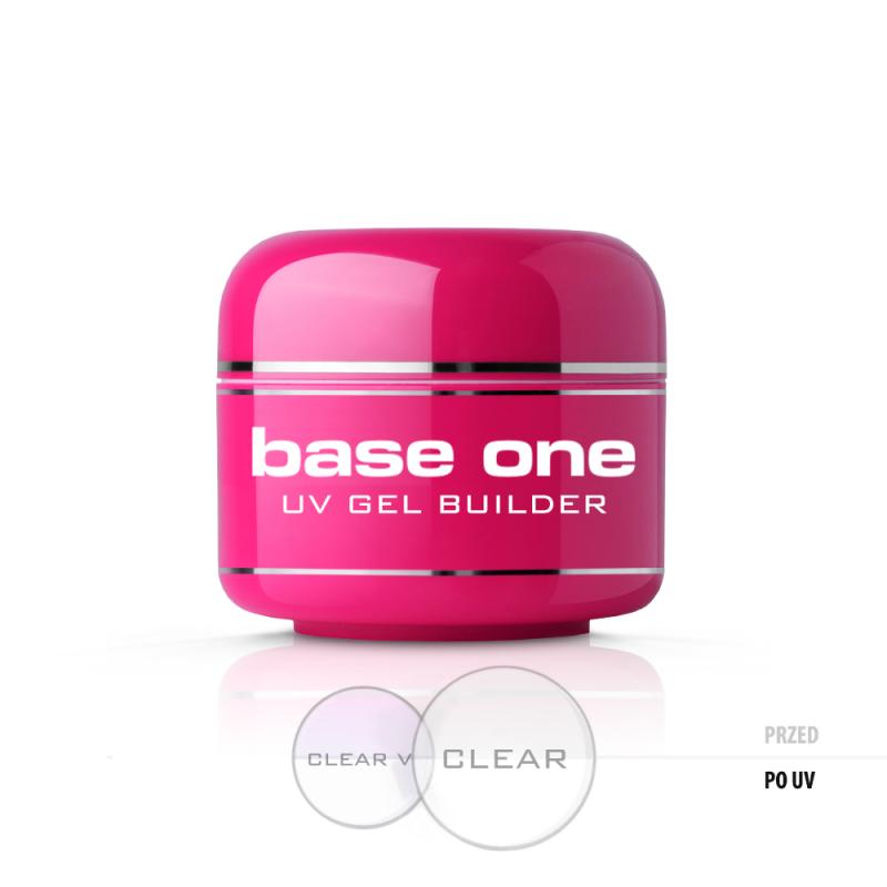 Base One Clear bezbarwny żel budujący do paznokci 5g Base One Clear bezbarwny żel budujący do paznokci 5g