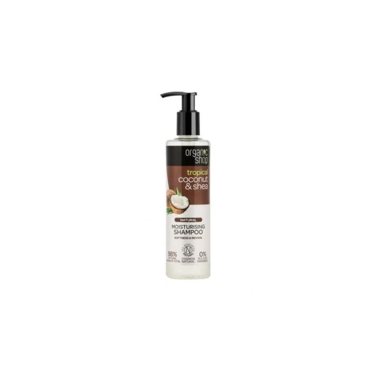 Natural Moisturising Shampoo naturalny szampon nawilżający Coconut & Shea 280ml Natural Moisturising Shampoo naturalny szampon nawilżający Coconut & Shea 280ml