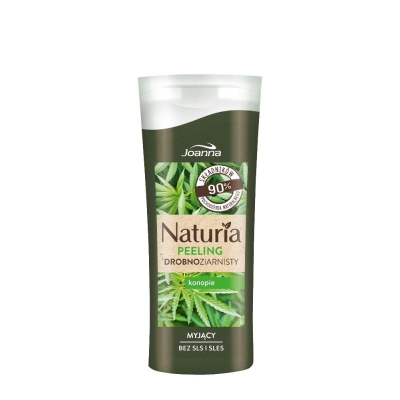 Naturia drobnoziarnisty myjący peeling do ciała Konopie 100g Naturia drobnoziarnisty myjący peeling do ciała Konopie 100g