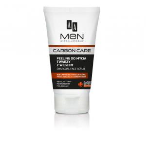 Men Carbon Care Charcoal Face Scrub peeling do mycia twarzy z węglem 150ml
