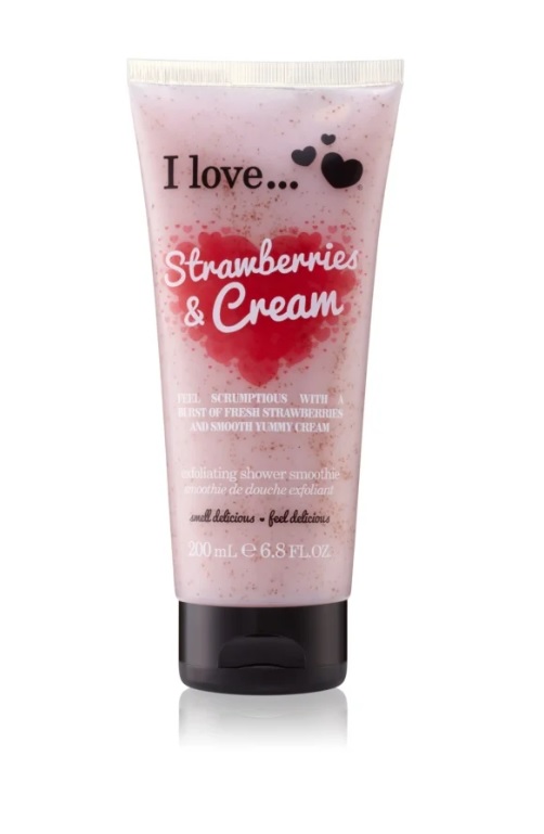 Exfoliating Shower Smoothie peeling do ciała Strawberries & Cream 200ml