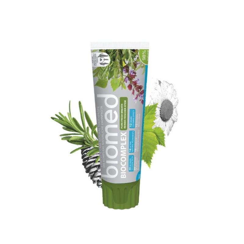 Biocomplex Complete Care Natural Toothpaste odświeżająca pasta do zębów 100g Biocomplex Complete Care Natural Toothpaste odświeżająca pasta do zębów 100g
