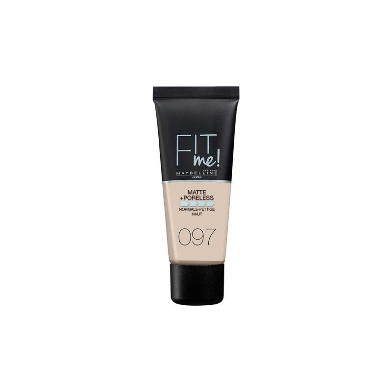 Fit Me Foundation matujący podkład do twarzy 97 Natural Porcelain 30ml Fit Me Foundation matujący podkład do twarzy 97 Natural Porcelain 30ml