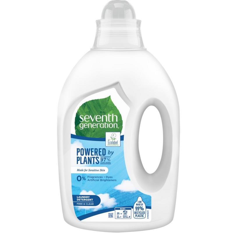 Powered By Plants Laundry Detergent ekologiczny żel do prania Free & Clear 1000ml Powered By Plants Laundry Detergent ekologiczny żel do prania Free & Clear 1000ml