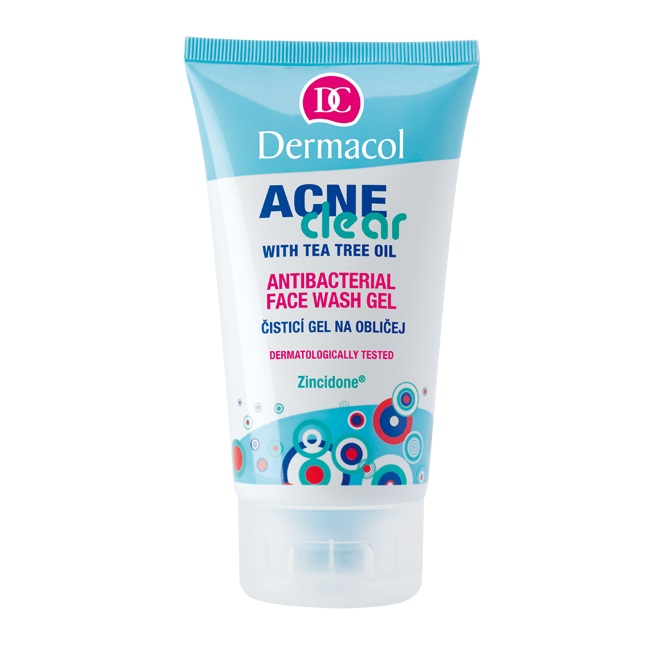 Dermacol ACNEclear Antibacterial Face Gel odżywczy żel oczyszczający do skóry problematycznej 150 ml
