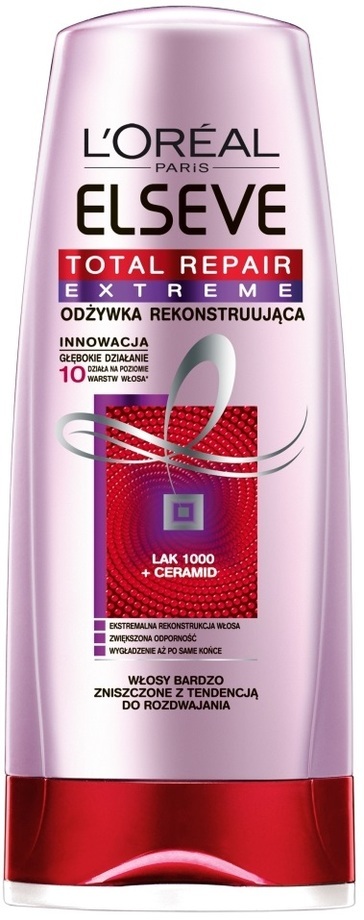 Elseve Total Repair Extreme odżywka rekonstruująca do włosów 200ml