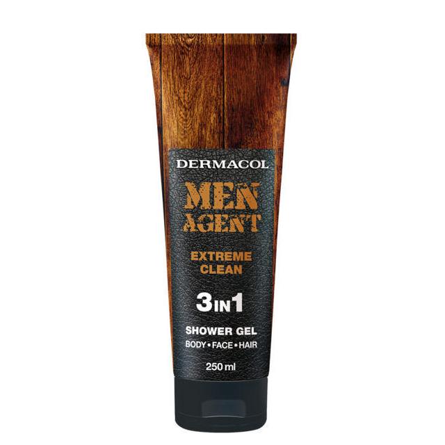 Dermacol Men Agent Extreme Clean 3in1 Shower Gel żel pod prysznic dla mężczyzn 250 ml