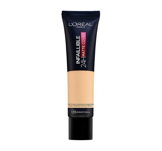 Infallible 24H Matte Cover Foundation długotrwały podkład matujący 135 Vanillia 30ml