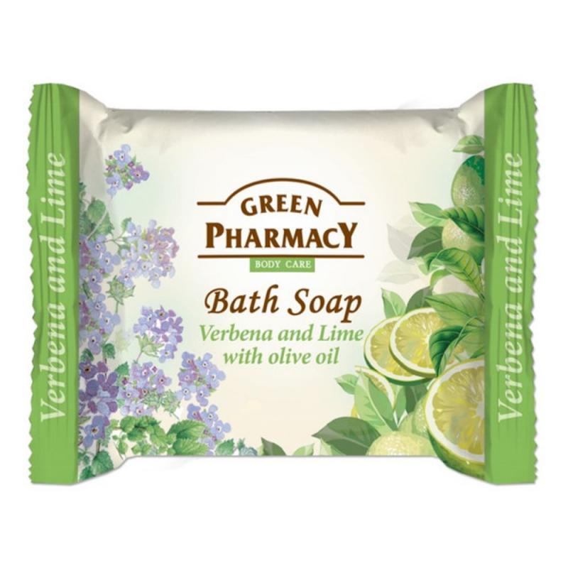 Bath Soap mydło w kostce Werbena Limonka i Olejek z Oliwek 100g Bath Soap mydło w kostce Werbena Limonka i Olejek z Oliwek 100g