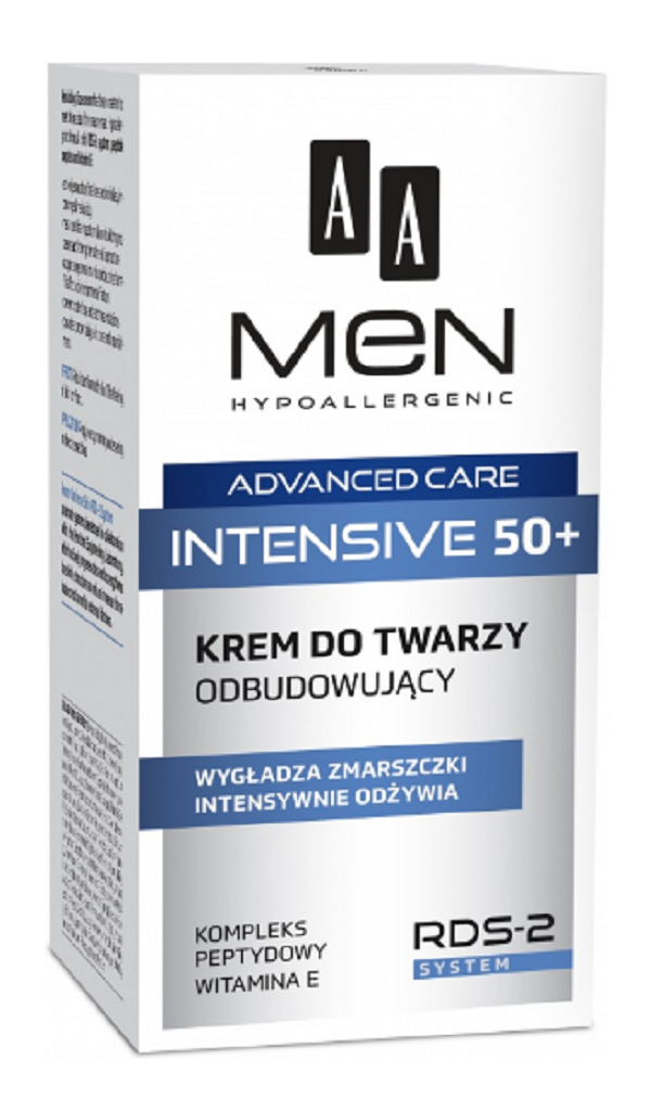 Men Advanced Care Face Cream Intensive 50+ odbudowujący krem do twarzy 50ml