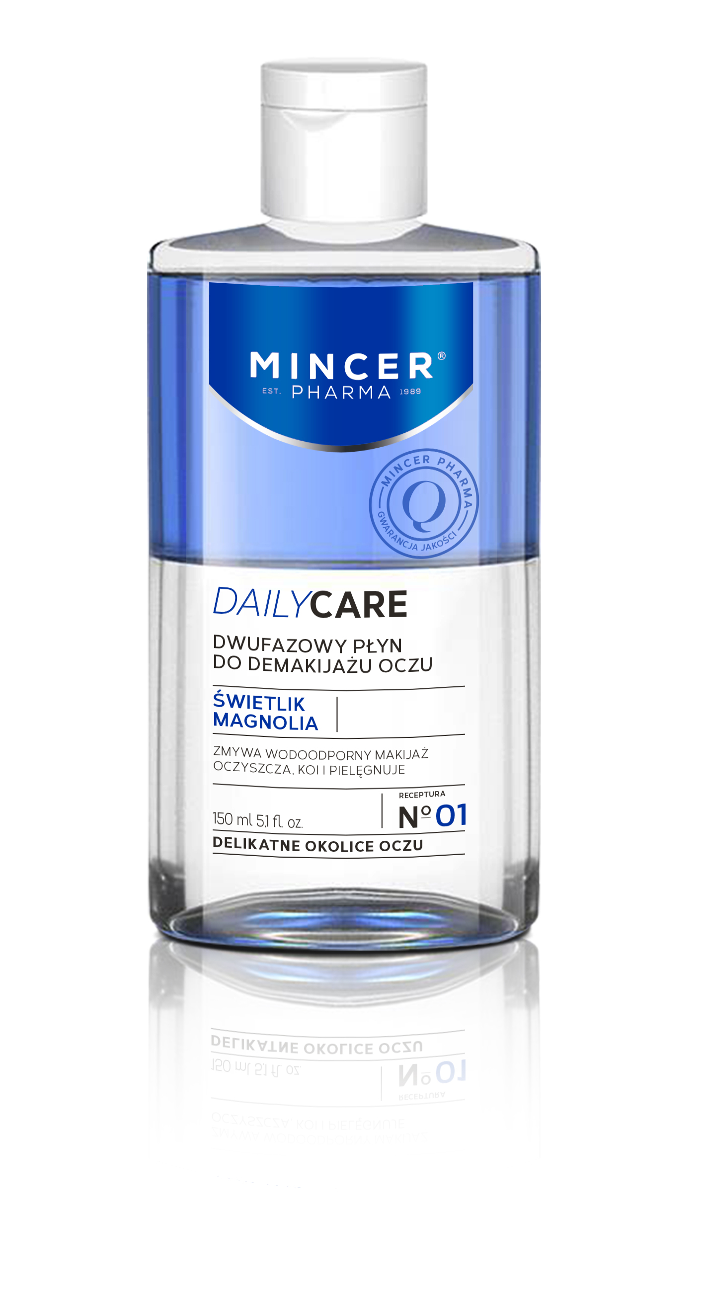 DailyCare dwufazowy płyn do demakijażu oczu i ust 150ml