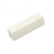 Pack Of 10 White Sanding Nail Blocks komplet bloków polerskich do paznokci biały 10szt