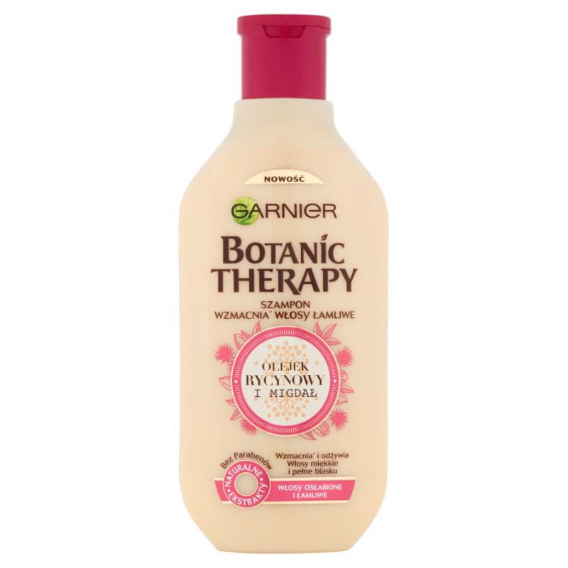 Botanic Therapy szampon wzmacnia włosy łamliwe Olejek Rycynowy i Migdał 250ml Botanic Therapy szampon wzmacnia włosy łamliwe Olejek Rycynowy i Migdał 250ml