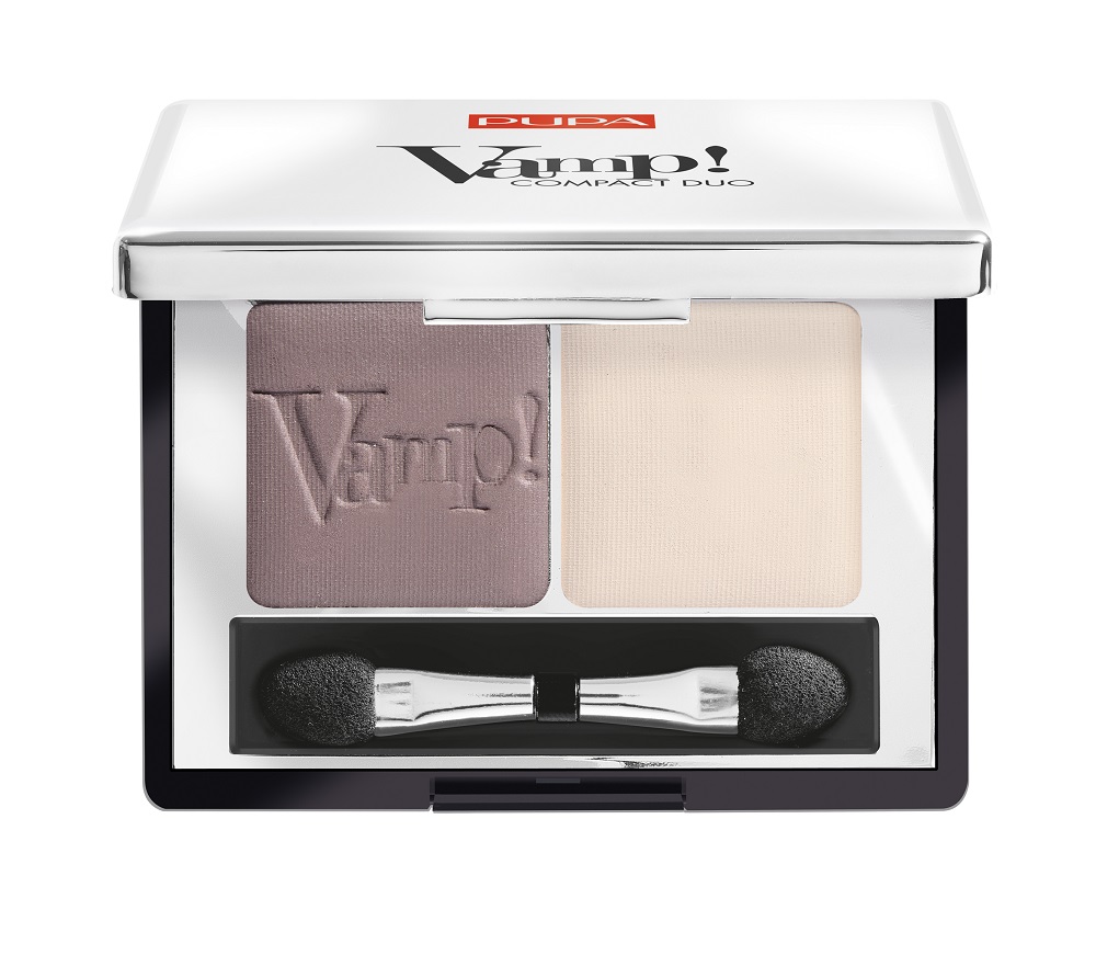 Pupa Vamp! Compact Duo Eyeshadow 006 Brown Vanilla paleta cieni do powiek 2,2 g