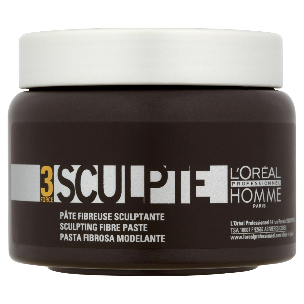 L’Oréal Professionnel Homme 3 Force Sculpte pasta modelująca medium 150 ml