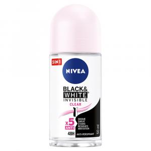 Invisible Black&White antyperspirant w kulce 48H Clear 50ml