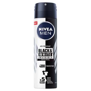 Men Invisible Black&White antyperspirant spray 48H Orginal 150ml