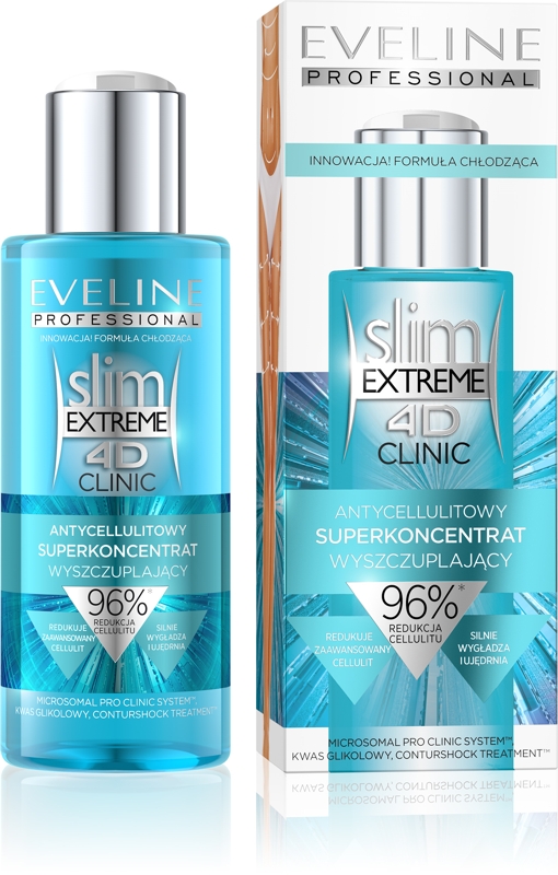 Slim Extreme 4DClinic antycellulitowy superkoncentrat wyszczuplający 150ml