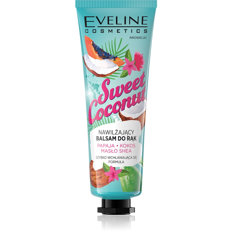 Eveline Cosmetics Sweet Coconut krem pielęgnacyjny do rąk 50 ml