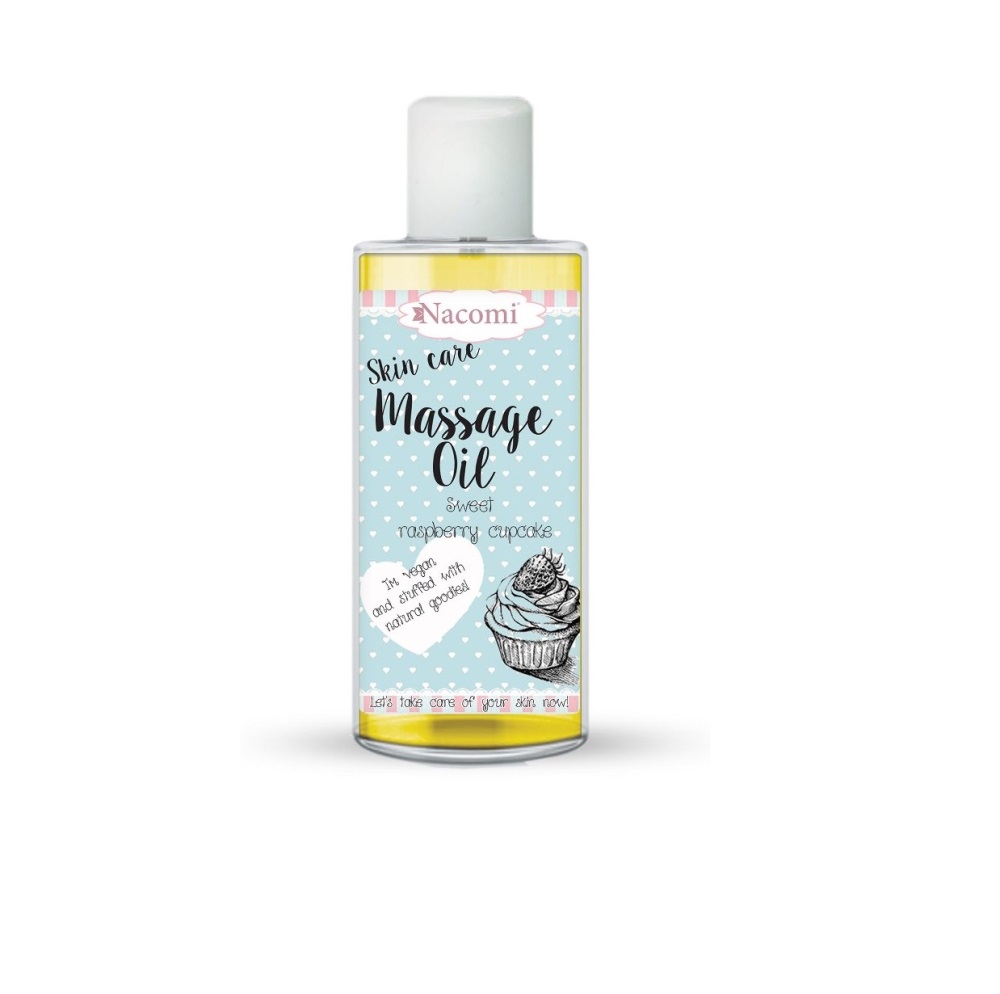 Massage Oil olejek do masażu Raspberry Cupcake 50ml